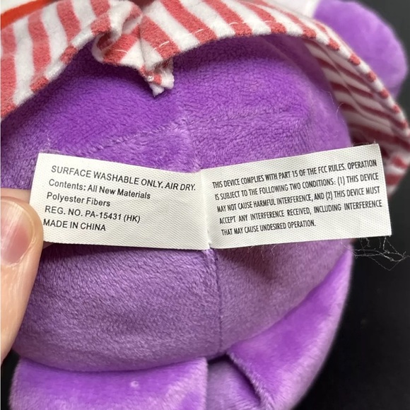 Disney Jr Doc McStuffins Hallie Hippo Bean Bag Plush Doll Figure Stuffed Toy - Picture 8 of 9